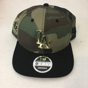 New Era LA Camo Flatbill Snapback Hat